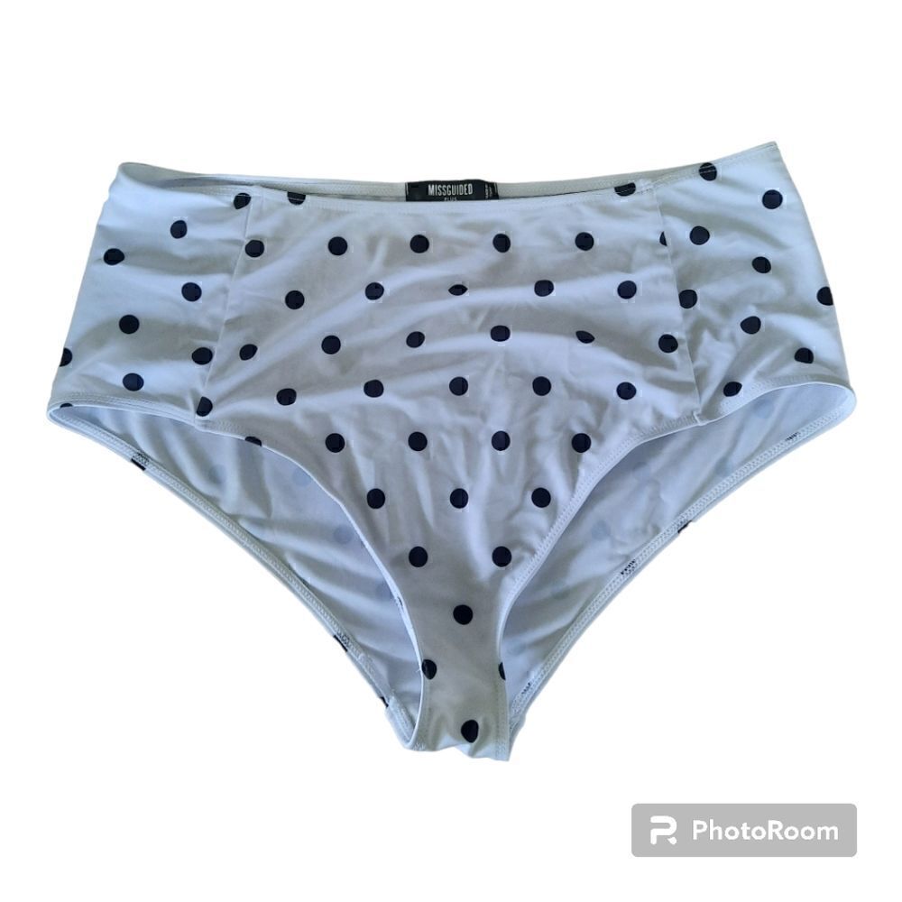 Missguided Plus Polka-dot Bikini Bottom